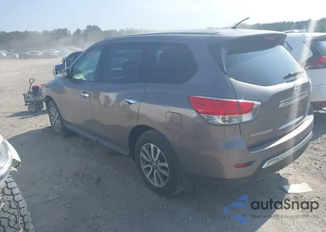 2014 Nissan Pathfinder S из США, поврежденный, VIN 5N1AR2MN2EC619650